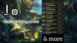 MHW Iceborne Fatalis SnS Support Build