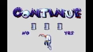 Earthworm Jim GBA Game Over