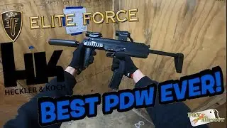 Elite Force MP7 Review and GAMEPLAY || QSAirsoft