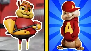 Alvin The Chipmunks Barry's Prison Run 🐿️/ Roblox Games #roblox