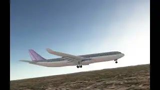[Airline Commander］A330 Landing 落地#pilot #a330 #landing #airbus #airlinecommander #決勝時刻M生存戰鬥機飛行員