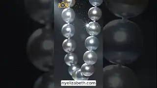 TASAKI NECKLACE GRAY AKOYA PEARL SILVER