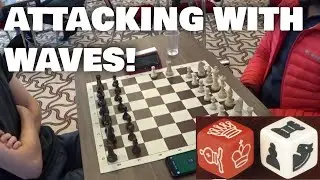 Two wave attack | Dice chess!