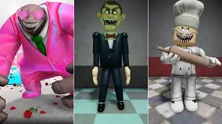 ESCAPE MR YUMMY'S SUPERMARKET, RUN FROM PAPA PIZZA RUN FROM MR FUNNY ROBLOX OBBY