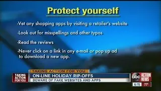 Fake websites and apps will be biggest online rip-offs this shopping season