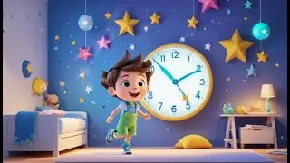 Naughty Clock Ran Away from Time | Nursery Rhymes for Kids & Baby Songs