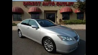 Lexus ES350 2007 года с оригинальным пробегом 59 тыс. миль. Видеообзор и осмотр.