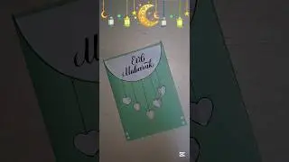 Eid Mubarak Greeting Card #shorts #eidcard #trending