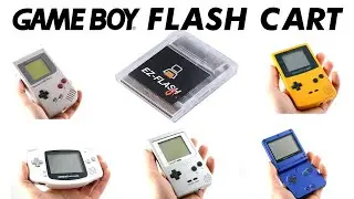 GAME BOY & GAME BOY Color Flash Cart. EZ- Flash Junior. Review, Test & Setup