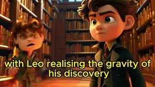 Leo Discovers Magical Archive and Battles Evil Organization  | Bedtime Story