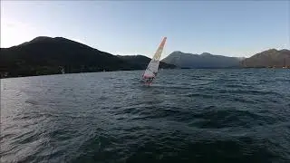 Training before school starts / Windsurffoiling