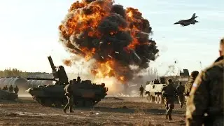 13 minutes ago! A US F-35 pilot's brutal actions destroyed a Russian military tank force.