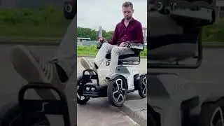 This High-Tech Mobility Scooter Can Go Off-Road and Beyond!