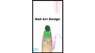 Stylish Nail Art Design #nailart #nailartdesign #youtubeshorts #shorts