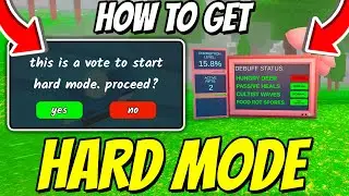 How To START & COMPLETE HARD MODE In 99 Nights In The Forest! Roblox
