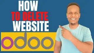 Как удалить сайт на Odoo