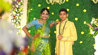 Aashritha Reddy & Sujith Reddy #Saree #DhotiCeremony #Teaser