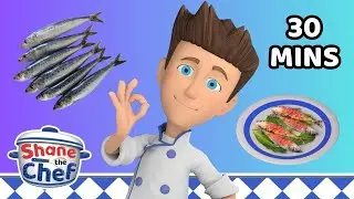 Yummy Fish! 🐟 Shane the Chef | Cooking Cartoons For Kids