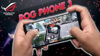 ROG Phone 3 PUBG Gameplay Test | FPS, HDR EXTREME, Battery & Temp!💥🔥