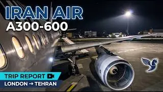 Iran Air A300-605R London - Budapest- Tehran | IR710