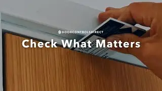 Check What Matters | Fire Door Gaps | Door Controls Direct