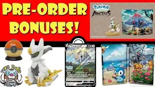 The Best Pre-Order Bonuses for Pok&eacute;mon Legends: Arceus! (Pok&eacute;mon TCG News)