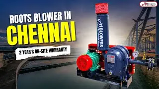 Twin Lobe Rotary Roots Blower || A1 Blowers Chennai || Roots Blower in Chennai || STP Roots Blower 
