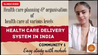 Health care delivery system in India explained in hindi Bsc I GNM