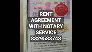 #Nalasopara #Vasai #Virar Nalasopara Rent Agreements with Notary Service, Whatsapp 8329583743