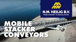Mobile stacker conveyors for shiploading  | N.M. Heilig
