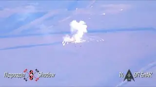 Buk-M2 SAM System Destroyed by Drone in Zaporizhia--Huge Ammo Cookoff