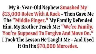 My Nephew Smashed My $13,000 Rolex — What My Family Did Next Left Me Speechless