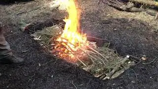 SAS Trench fire lay