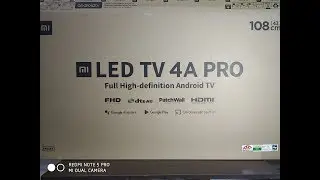 Mi Led TV 4A PRO 43 Inch unboxing and detail review