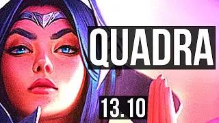 IRELIA vs GALIO (TOP) | Rank 4 Irelia, Quadra, 800+ games, 1.0M mastery | KR Challenger | 13.10
