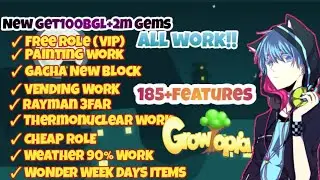 MengKerenn!! 🎯 Growtopia Private Server 2021||[GTWP]||New Get 100Bgl & 2M gems & VIP Role 💎