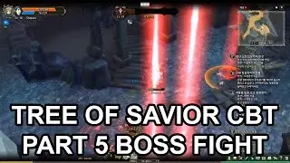 Tree of Savior Online CBT 60FPS Part 5 Boss Rock Fish