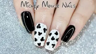 SUPER EASY MICKEY MOUSE NAILS || Disney Nail Art