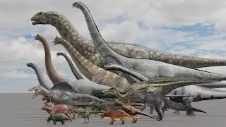 Dinosaurs Size Comparison 3D | 2025
