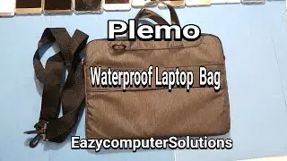 Plemo Waterproof Laptop Bag for 13-13.3 Inch MacBook, Notebook, Chromebook, Laptop