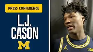 L.J. Cason On Big Performance In Michigan Basketball Win Over Northwestern