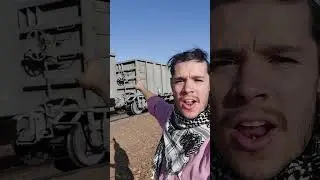 Stickers got me TRAIN HOPPING in the DESERT