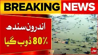 80% Interior Sindh Drowned | Indus Flood 2025 | Breaking News