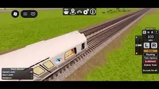 Point lookout system driving a PA-1R Express train from JBT - FP
