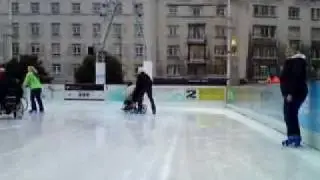 Wheelchair skating 3