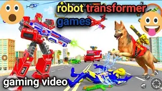 Ambulance Transform Robot Game | ambulance robot car game | Robot transformer game