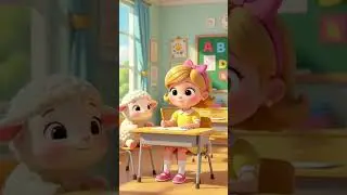 Mary Had a Little Lamb   #MaryHadALittleLamb # #KidsSongs #Shorts #CoComelonStyle