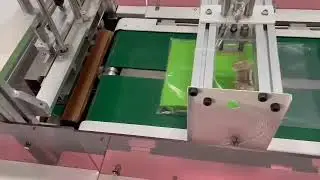 Embolsadora y dobladora automatica