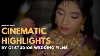 Grand Reception Cinematic Highlights | G1 Studios Wedding Films | #cinematicwedding #candidvideo