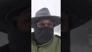 just a little snow....